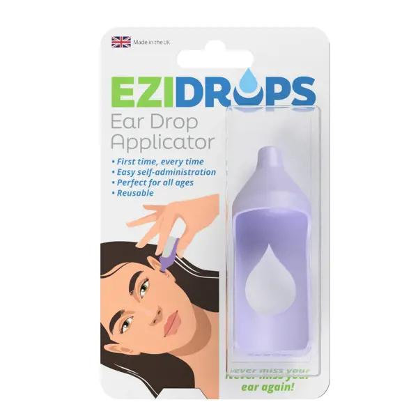 EziDrops Ear Applicator Packaging